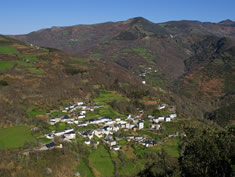 Vista del pueblo de Seoane